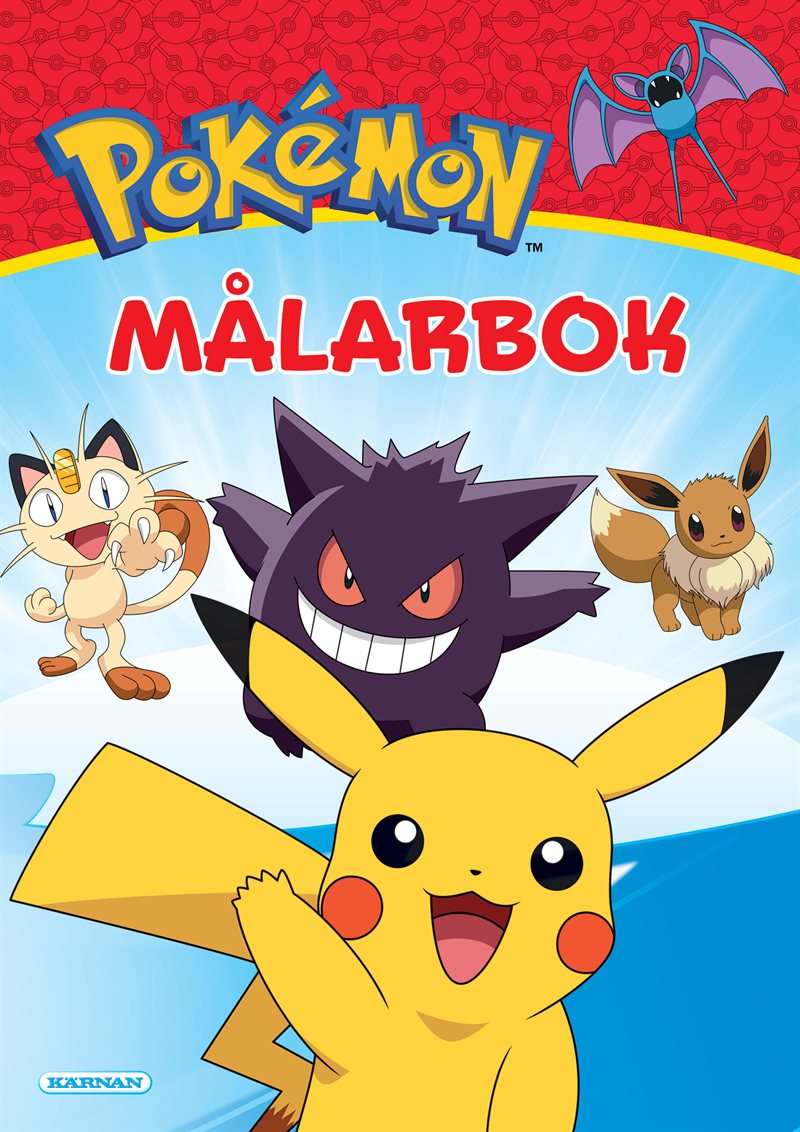 Målarbok Pokemon