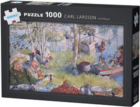 Pussel Carl Larsson, kräftfångst - 1000 bitar