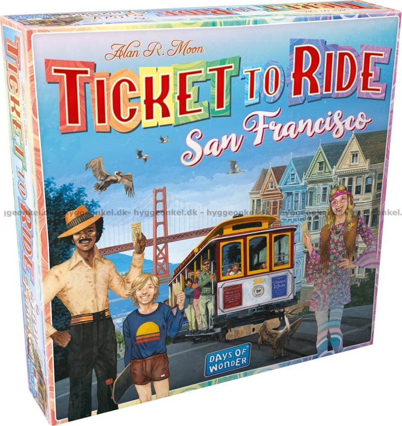 Ticket to Ride: San Francisco - Svenska