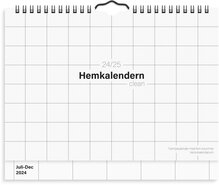 Väggkalender 24/25 Hemkalendern Clean